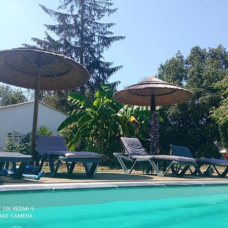 לינה וארוחת בוקר Le Champ-Saint-Pere Mas Des Vignes Piscine Chauffee מראה חיצוני תמונה